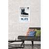 Trends International NHL St. Louis Blues - Drip Skate 21 Framed Wall Poster Prints - 2 of 4