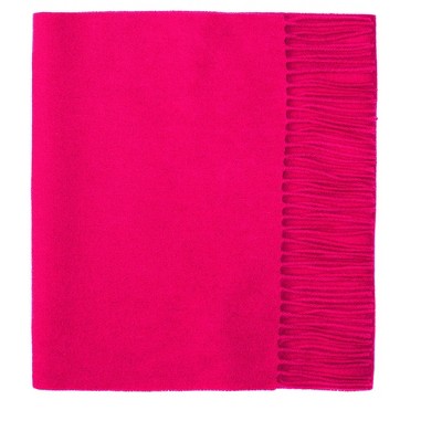 Lona Scott Pure Lambswool Plain Scarf