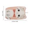 Unique Bargains Cartoon Kitten Shower Gloves for Bathroom 8.46"x5.12" Pink 1 Pc - 2 of 3