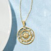 Ross-Simons 14kt Yellow Gold Compass Pendant Necklace - 3 of 4