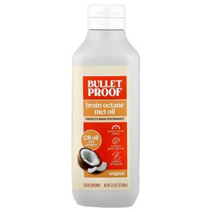 mct oil and l carnitine BulletProof Brain Octane® MCT Oil, 32 fl oz (946 ml)