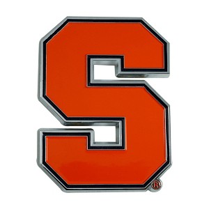 NCAA Syracuse Orange University 3D Metal Emblem - 1 of 3
