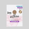 L'eggs Silken Mist Women's Control Top 2pk Pantyhose - Nude Xl : Target