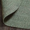 Modern Rustic Braided Pattern High-Traffic Polypropylene Casual Coastal Indoor/Outdoor Area Rug by Blue Nile Mill - 4 of 4