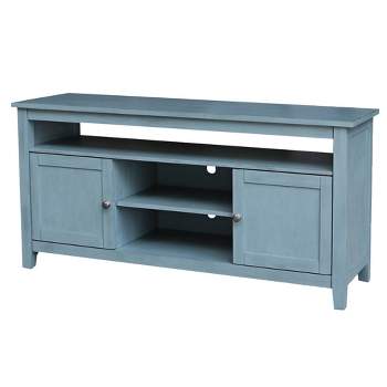 62" Entertainment TV Stand with 2 Doors - International Concepts