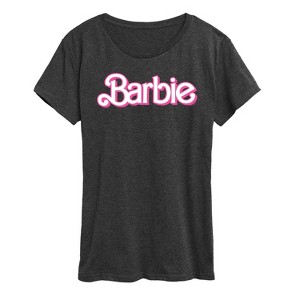 Women's - Barbie - Logo Retro-Women's Short Sleeve Graphic T-Shirt Short Sleeve Graphic T-Shirt - 1 of 4