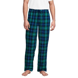 Lands' End Men's Flannel Pajama Pants - 1 of 3