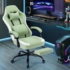 JIONJOY Ergonomic Gaming Chair with Footrest - High Back Lumbar Support, Adjustable Recline& Height, Swivel Computer Desk Chair - 2 of 4