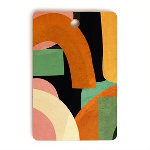 Nadja Minimal Modern Abstract 32 Cutting Board Rectangle - Deny Designs - 1 of 3