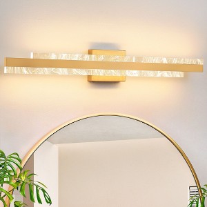 KAISITE 24inches Dimmable LED Bath Bar Black Bathroom Vanity Light - 1 of 4