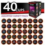 Brooklyn Beans K-Cups Coffee for Keurig Brewers, Assorted Variety Pack,  40 Count