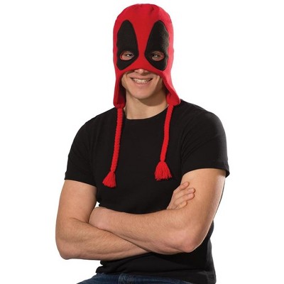 Rubie's Deadpool Fleece Costume Hat Adult One Size