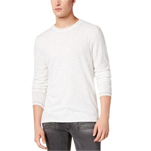 I.N.C International Concepts Mens Contrast-Trim Pullover Sweater, White, X-Large - 1 of 1