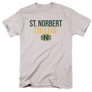 Men's St. Norbert College Official Stacked T-Shirt - 1 of 4