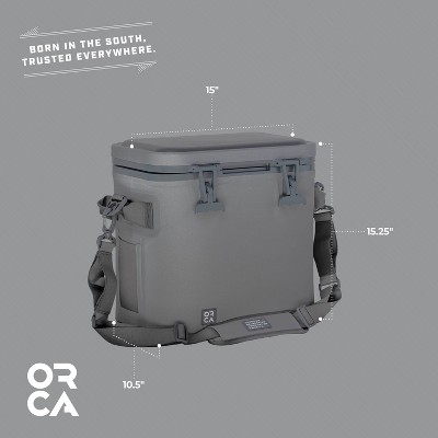 Wolfpack Gray Wanderer 24qt Insulated Soft-Sided Cooler
