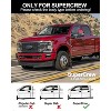 6.3 Inches Running Boards Compatible with 2015-2023 Ford F-150 SuperCrew Cab, Aluminum Side Steps for 2017-2022 Ford F-250 F-350 Super Duty Crew Cab - 2 of 4