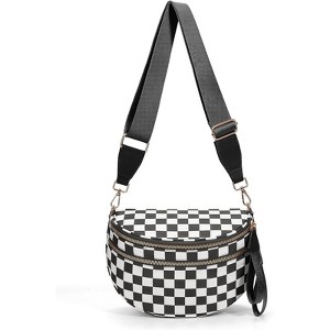 BEAFUP Women's Nylon Fanny Pack - A Chic and Versatile Crossbody Bum Bag in Khaki for Street Style Enthusiasts - 1 of 4