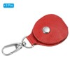 Unique Bargains Genuine Leather Portable Metal Key Fob 3 Pcs - 3 of 4