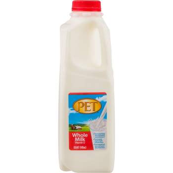 PET Dairy Whole Milk - 1qt