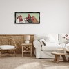 Stupell Industries Four Roosters over Green Floating Frame Canvas Art, Black, 31" x 14" - 3 of 4