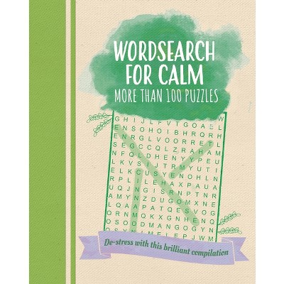 Wordsearch for Calm - (Color Cloud Puzzles) by  Eric Saunders (Paperback)