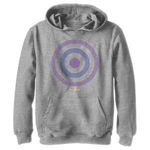 Boy's Marvel Hawkeye Bullseye Pull Over Hoodie - 1 of 4