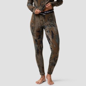 Backcountry, Cedars RWS Merino Lt-Wt Baselayer V-Waist Bottom - Women's, Camo Pendula Print, S - 1 of 4