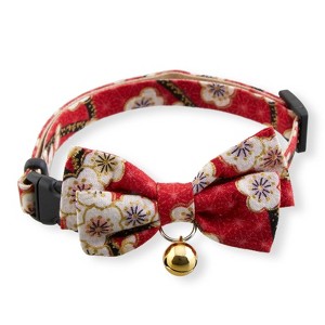 Necoichi Hanami Bow Tie Cat Collar - 1 of 4
