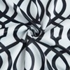 Dainty Home Trellis 100% Blackout Thermal Insulated Grommet Single Curtain Panel - 4 of 4