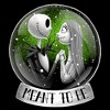 Women's The Nightmare Before Christmas Jack and Sally Meant To Be T-Shirt - 2 of 4