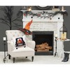 C&F Home 18" x 18" Pumpkin Truck Happy Halloween Hooked Throw Pillow - 4 of 4