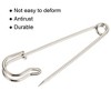 Unique Bargains Metal Blankets Crafts Brooch Making Home Sewing Large Safety Pins 15 Pcs - 4 of 4