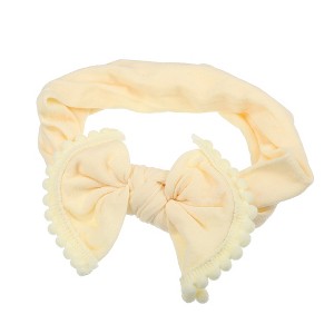 Unique Bargains Cotton Bow Headband Fashion Cute Hair Band for Child 6.3 Inch - 1 of 4