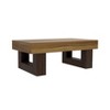 GDFStudio Fynn Farmhouse Wooden Rectangular Coffee Table - 4 of 4
