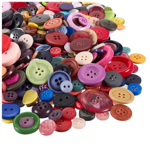 Vintage Assorted Buttons Replacement Different Sizes Of All Kinds