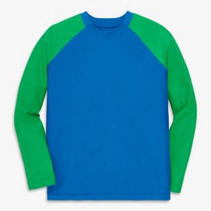 Primary Kids Long Sleeve Baseball Rash Guard - 1 of 4