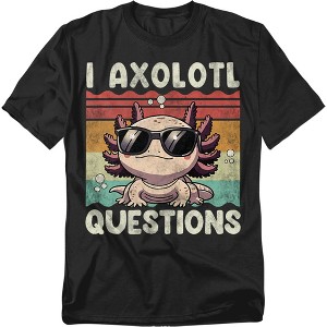 Men's I Axolotl Questions T-Shirt - 1 of 4