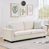Corduroy Loveseat Sofa for Living Room,Spacious 3-Seater Couches with Deep Seats&Wide Armrest&Removable Cushion - 2 of 4