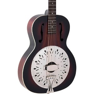 Recording King RR-41E-VS Rattlesnake Acoustic/Electric Small Body Resonator Vintage Sunburst - 1 of 4