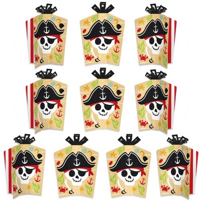 Big Dot Of Happiness Pirate Ship Adventures - Skull Birthday Party Paper  Charger And Table Decorations - Chargerific Kit - Place Setting For 8 :  Target