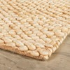 Home Conservatory Textured Handwoven Jute Area Rug - image 4 of 4