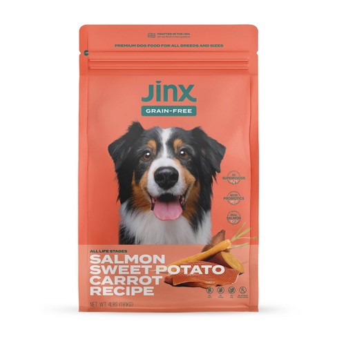 Grain free salmon and sweet potato dog outlet food