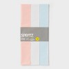 20ct Banded Tissue Pink/White/Light Blue - Spritz™ - 3 of 3