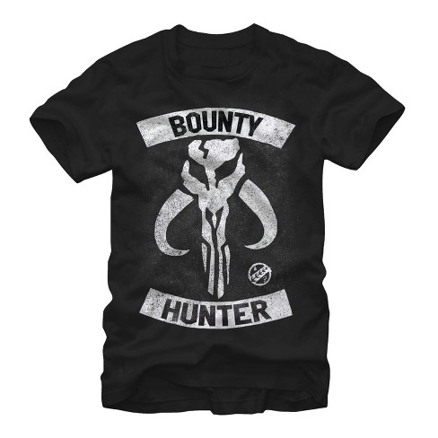 Men's Star Wars Bounty Hunter Mandalore T-Shirt - Black - X Large