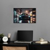 Notoriart Drive Through the Town Car Wall Art Framed - 2 of 4