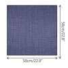 INSPIRE CHIC Women Polka Dots Cotton Linen Retro Solid Color Plain Square Neck Scarves 1Pc - 3 of 4