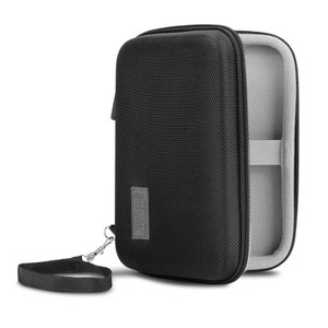 USA Gear® H Series HS65 Hard-Shell Carrying Case for EPIPEN® with Accessory Pocket and Wrist Strap, Black - 1 of 4