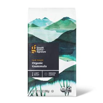 Signature Organic Guatemalan Light Roast Ground Coffee - 12oz - Good & Gather™