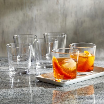 Libbey 12oz Clear Glass Double Old Fashioned Set