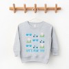 The Juniper Shop Let's Par Tee Sunglasses Toddler Graphic Sweatshirt - 2 of 3